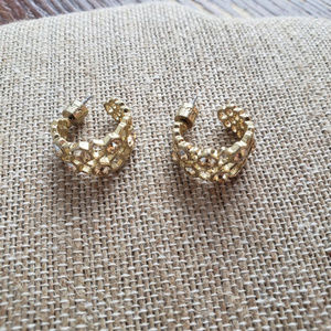 Chloe and Isabel Honeycomb Hoop Earrings